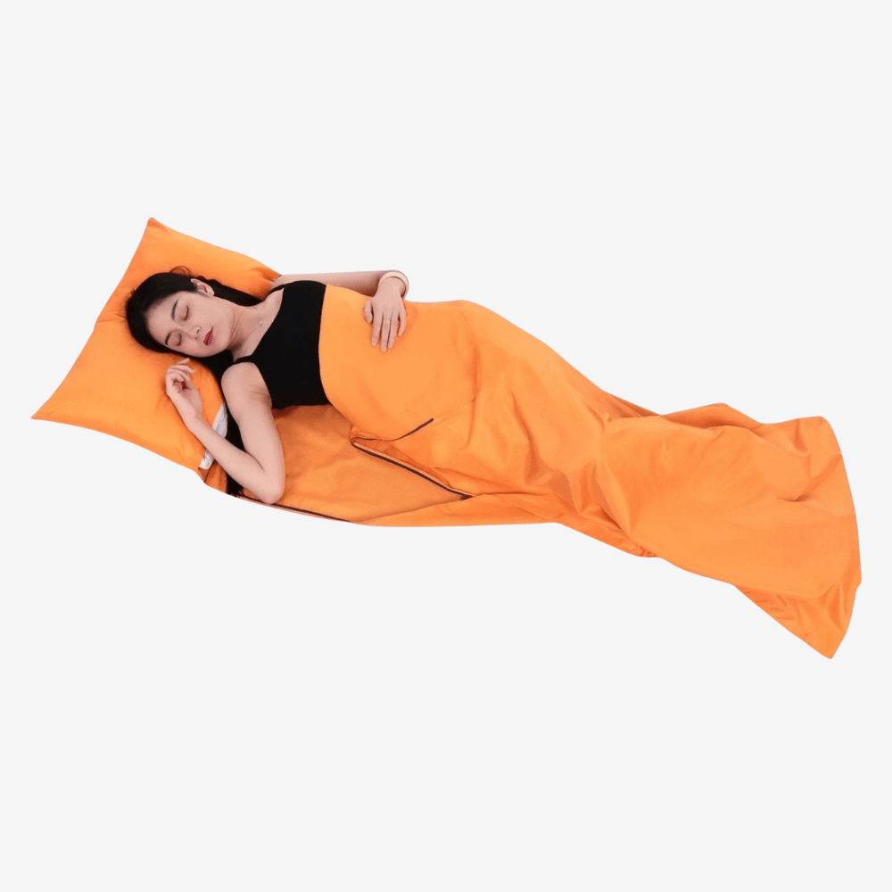 Lightweight Breathable Sleeping Bag Liner for Camping and Trekking