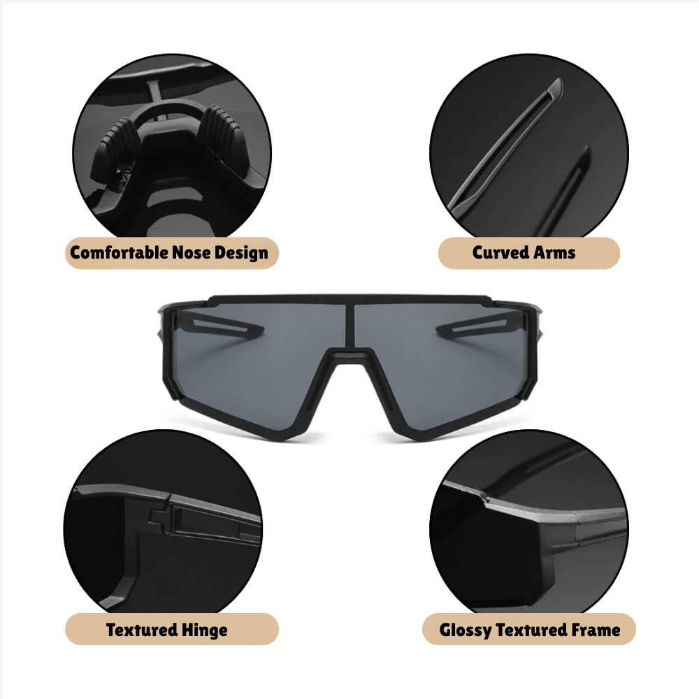 Lightweight Sports Sunglasses – Anti-Glare & Ergonomic Fit
