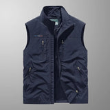 Lightweight Water-Resistant Sleeveless Cargo Vest