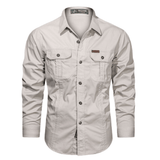 Lightweight Durable Long-Sleeve Outdoor Shirt for Men