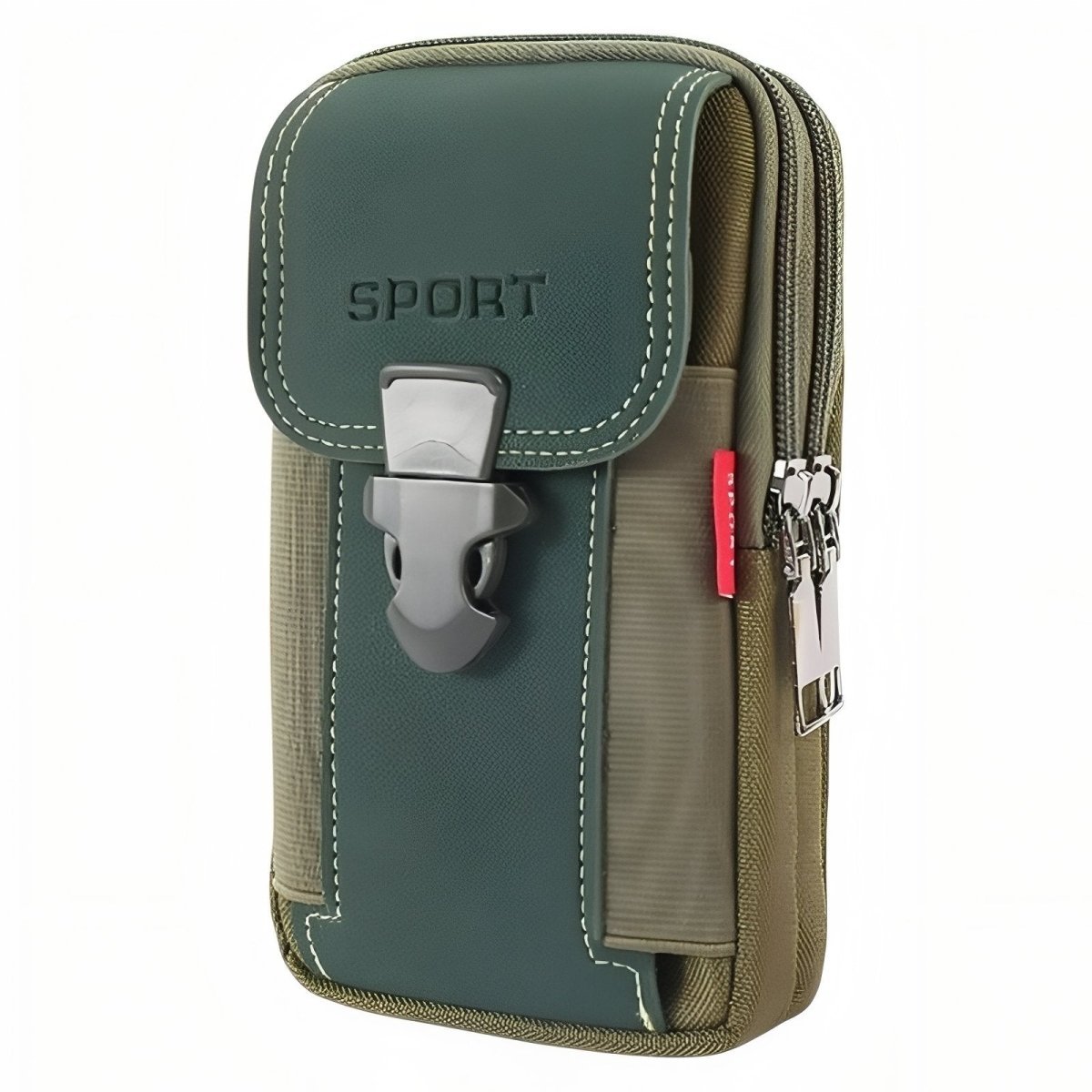 Durable Compact Hiking Pouch with Belt Attachment