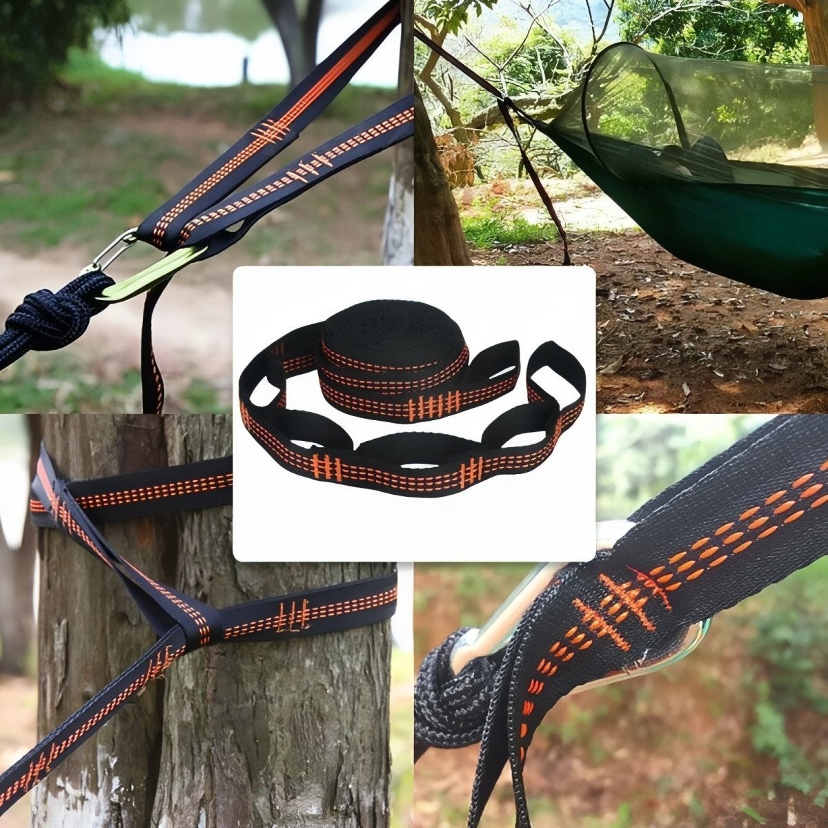 Adjustable Heavy-Duty Hammock Suspension Straps