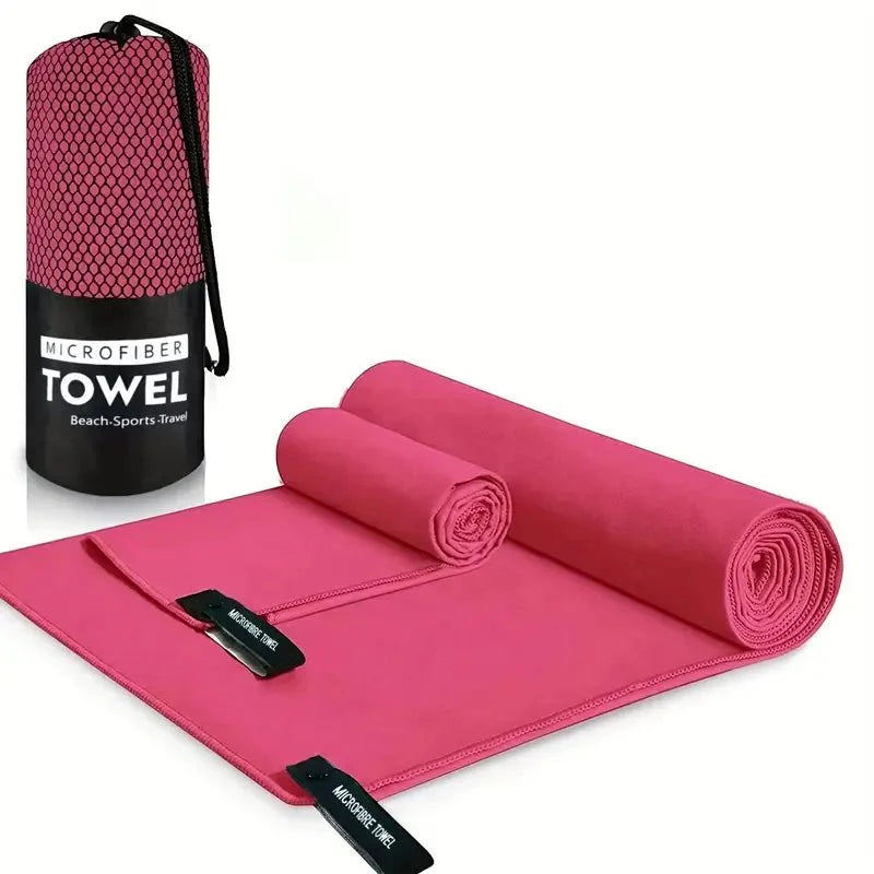 Travel Towel Set Microfibre Lightweight Quick-Dry