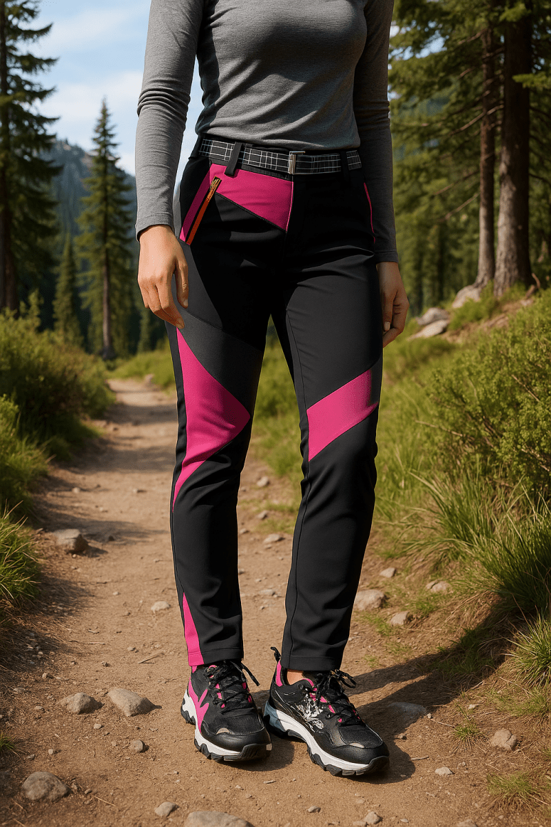 Lightweight Water-Repellent Trekking Trousers for Women