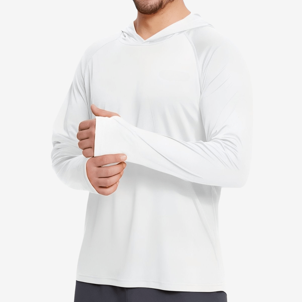 Men’s Breathable Long Sleeve Hiking T-Shirt with UV Protection