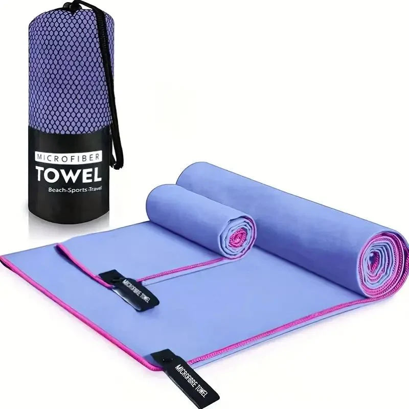 Travel Towel Set Microfibre Lightweight Quick-Dry