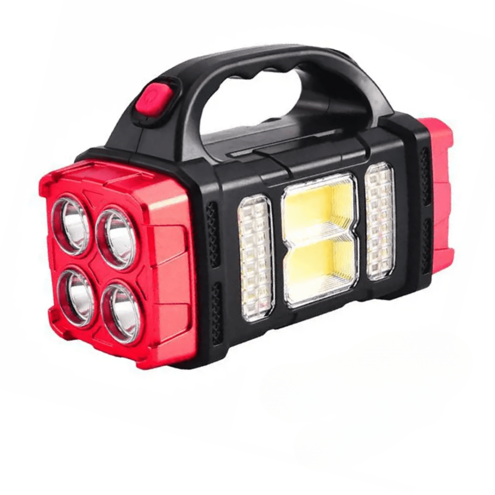 Solar Torch with Power Bank and Floodlight