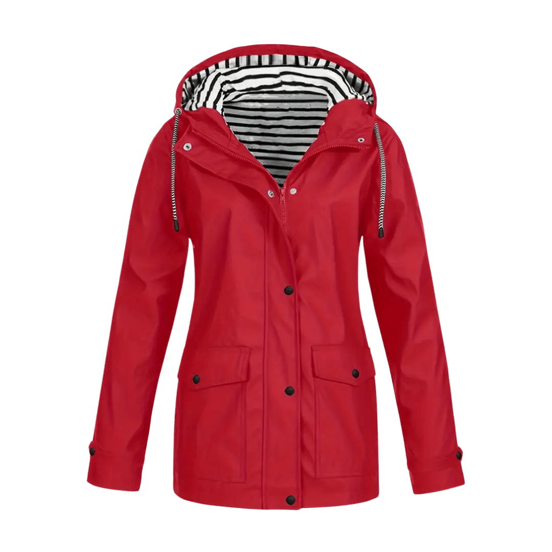 Women’s Waterproof Windproof Jacket with Hood