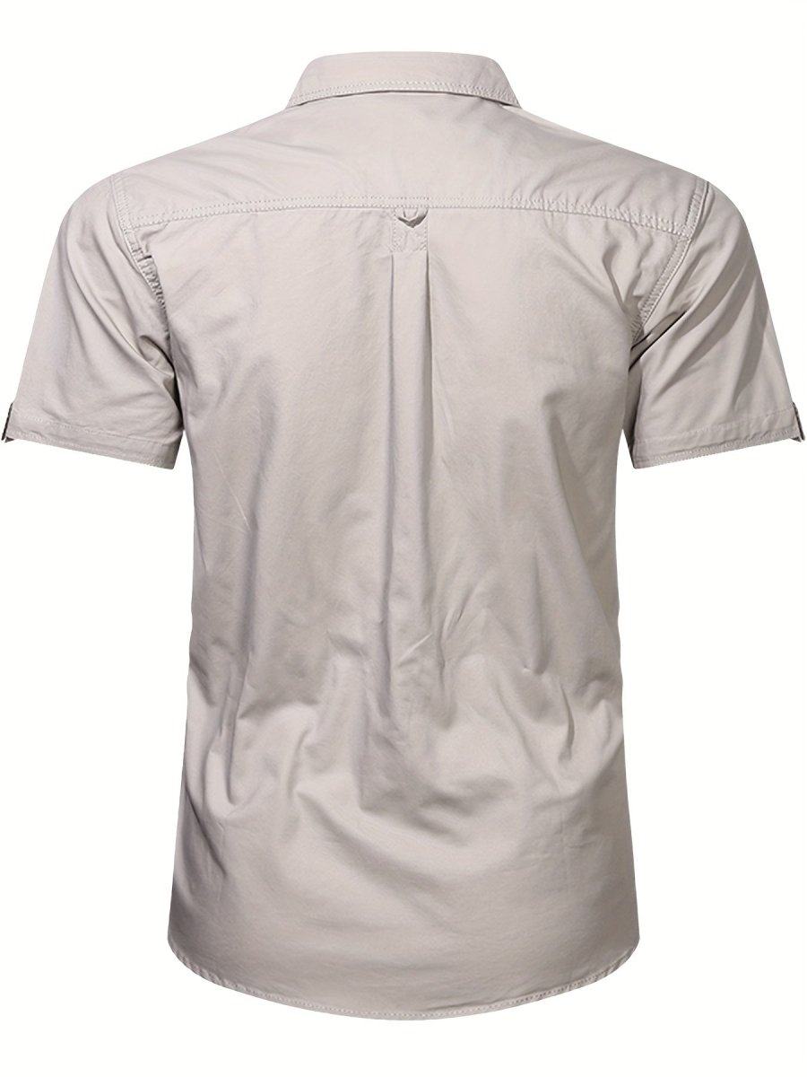 Breathable Cotton Outdoor Shirt for Men