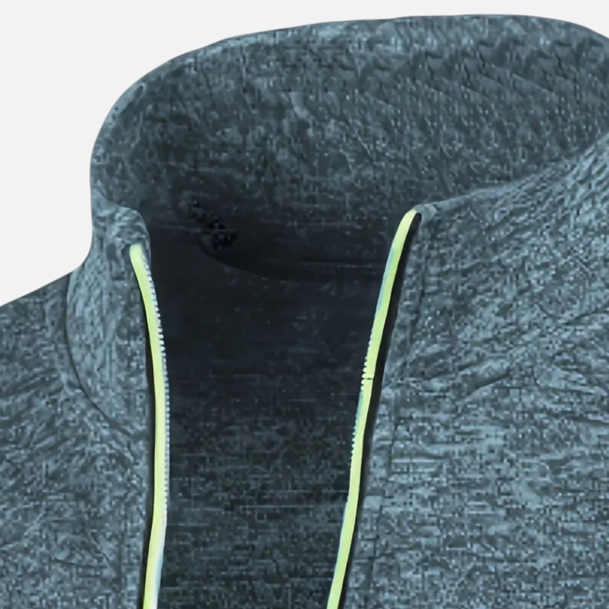 Knitted Zip Cardigan with Full-Length Closure