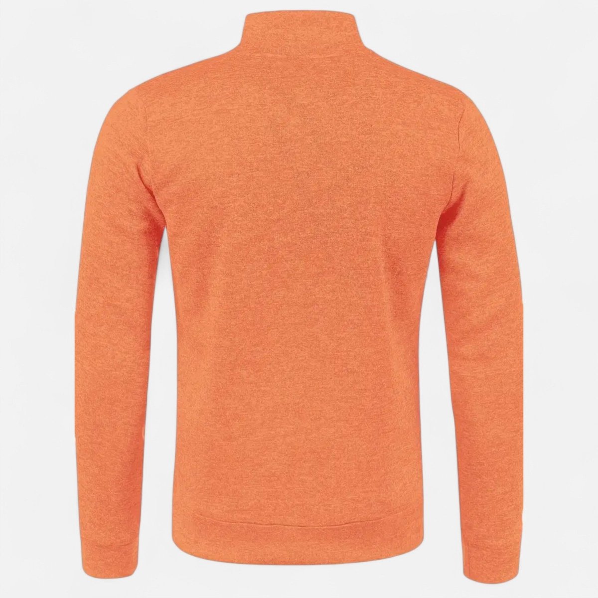 Knitted Zip Cardigan with Full-Length Closure