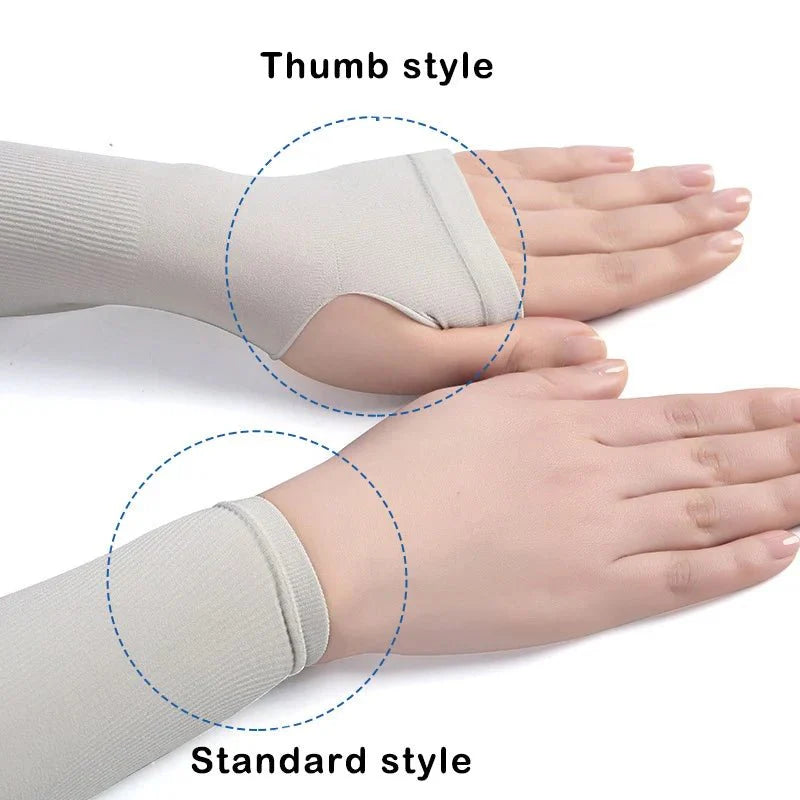Breathable UV Protection Arm Sleeves for Outdoor Sports