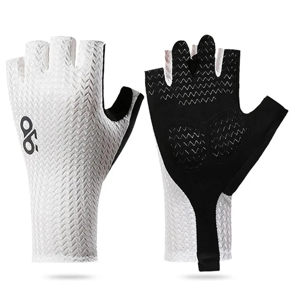 Cycling Gloves Breathable Half Finger Lightweight Non-Slip