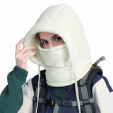 Water-Resistant Thermal Winter Balaclava with Adjustable Fit