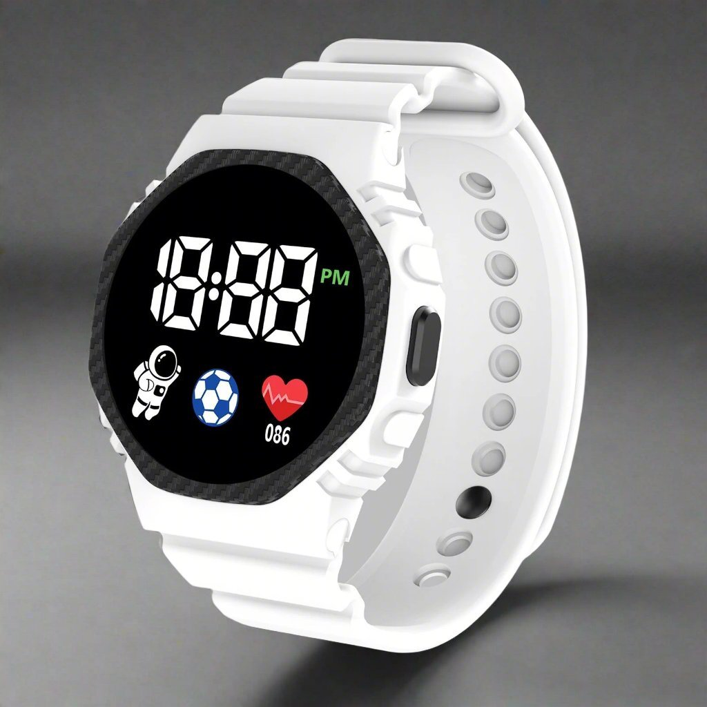 Children’s Waterproof Digital Watch – Durable Outdoor Design