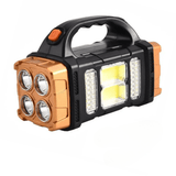 Solar Torch with Power Bank and Floodlight