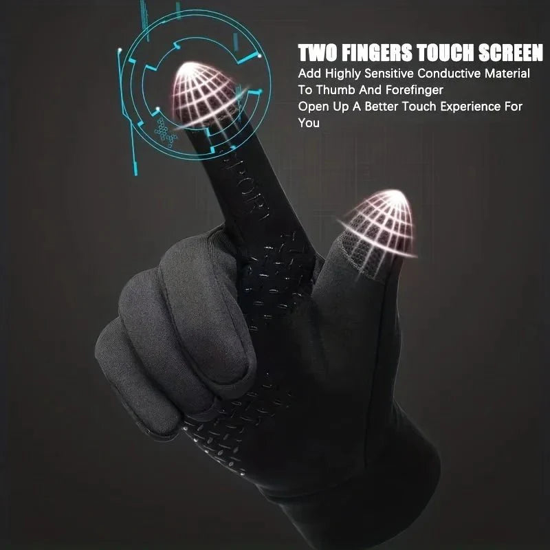 Waterproof Thermal Cycling Gloves with Touchscreen