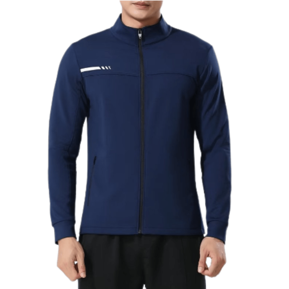 Lightweight Breathable Training Jacket with Zip