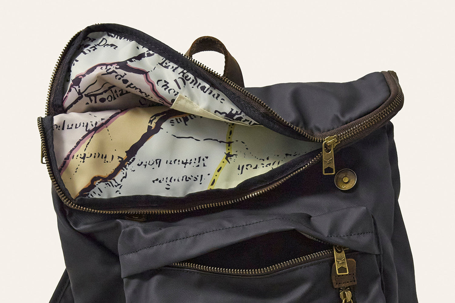 Coated Cotton Backpack