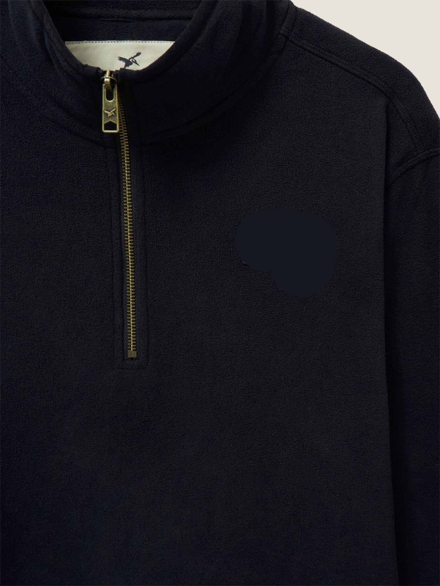 Black 1/4 Zip Lightweight Fleece
