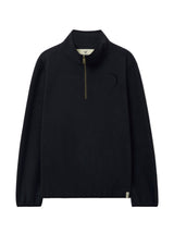 Black 1/4 Zip Lightweight Fleece