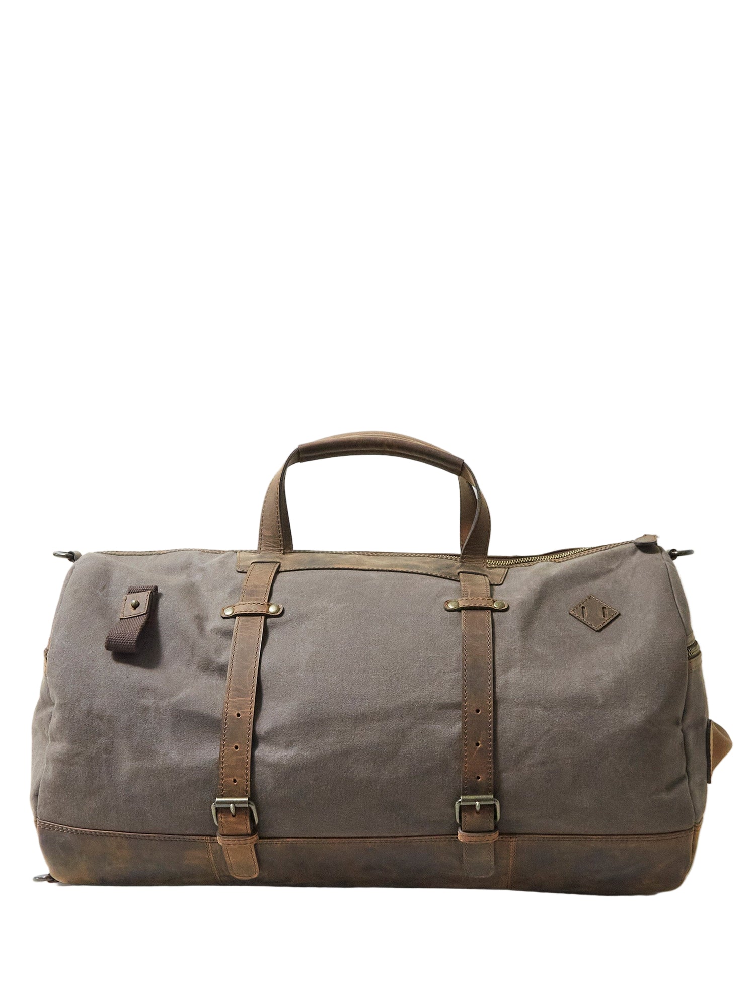 Waxed Cotton Duffle Backpack