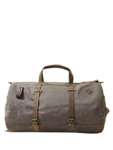 Waxed Cotton Duffle Backpack