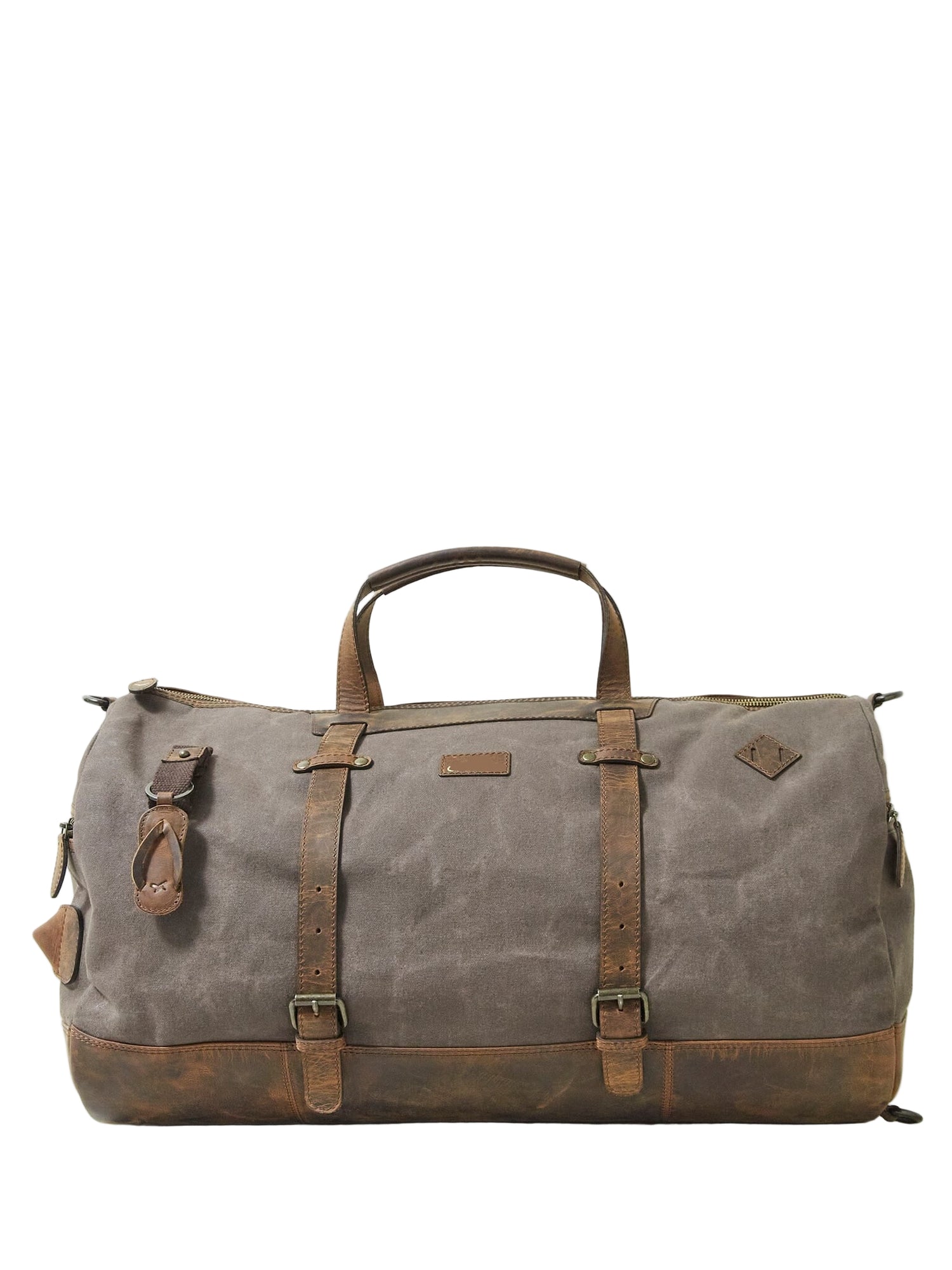Waxed Cotton Duffle Backpack