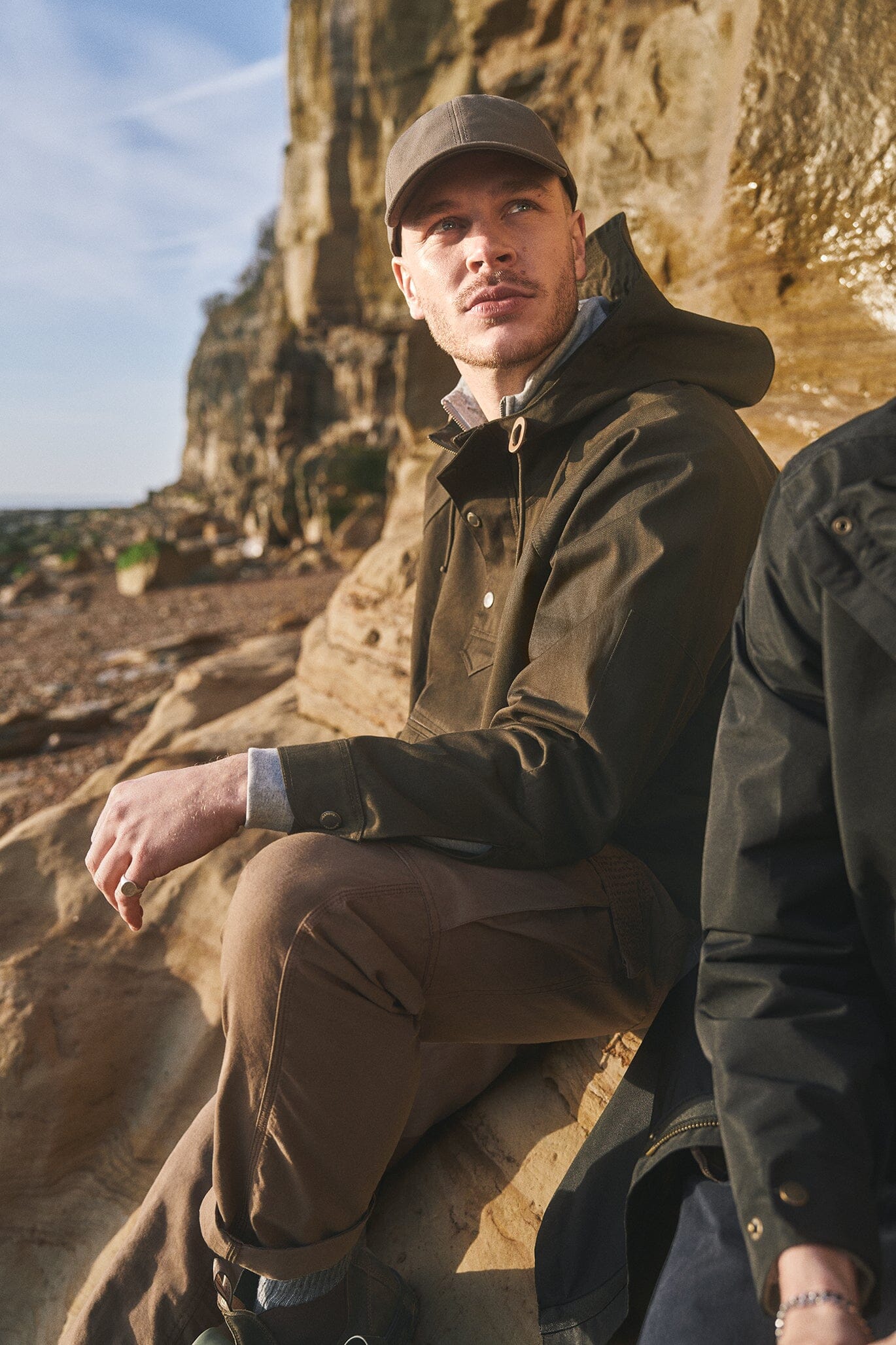 Cotton Anorak – Water-Resistant Finish