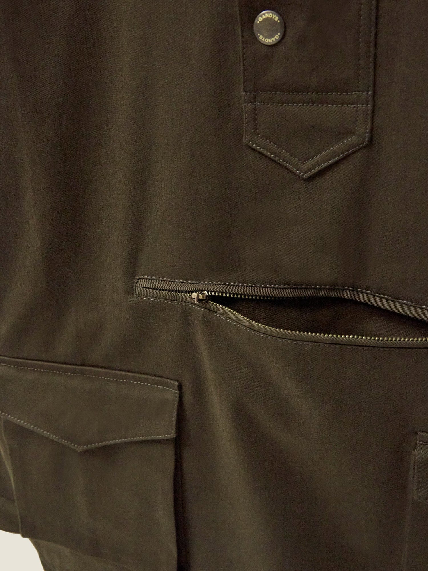 Cotton Anorak – Water-Resistant Finish