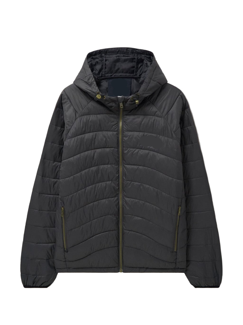 Grey Water-Resistant Insulated Jacket