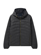 Grey Water-Resistant Insulated Jacket