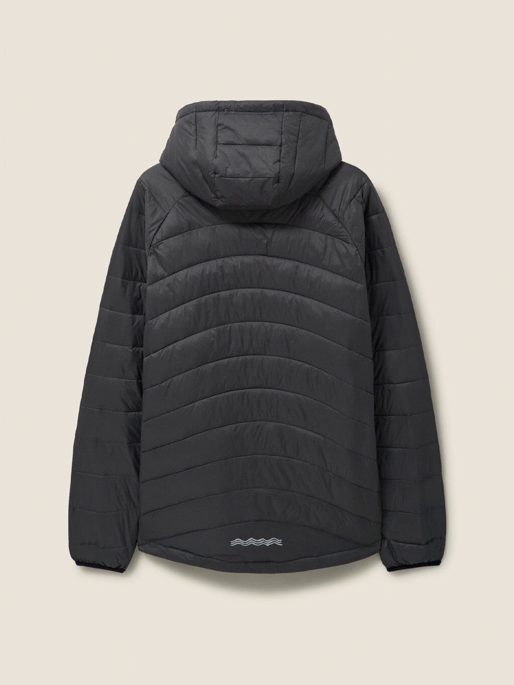 Grey Water-Resistant Insulated Jacket
