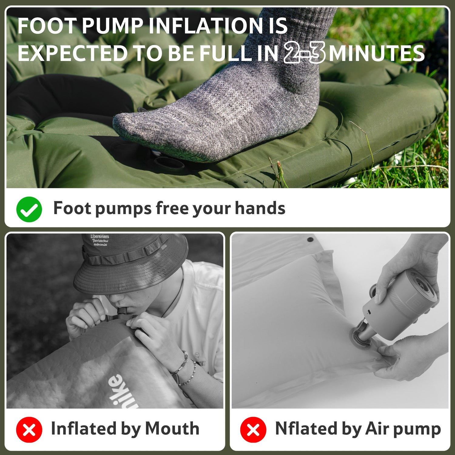 Ultralight Inflatable Sleeping Pad