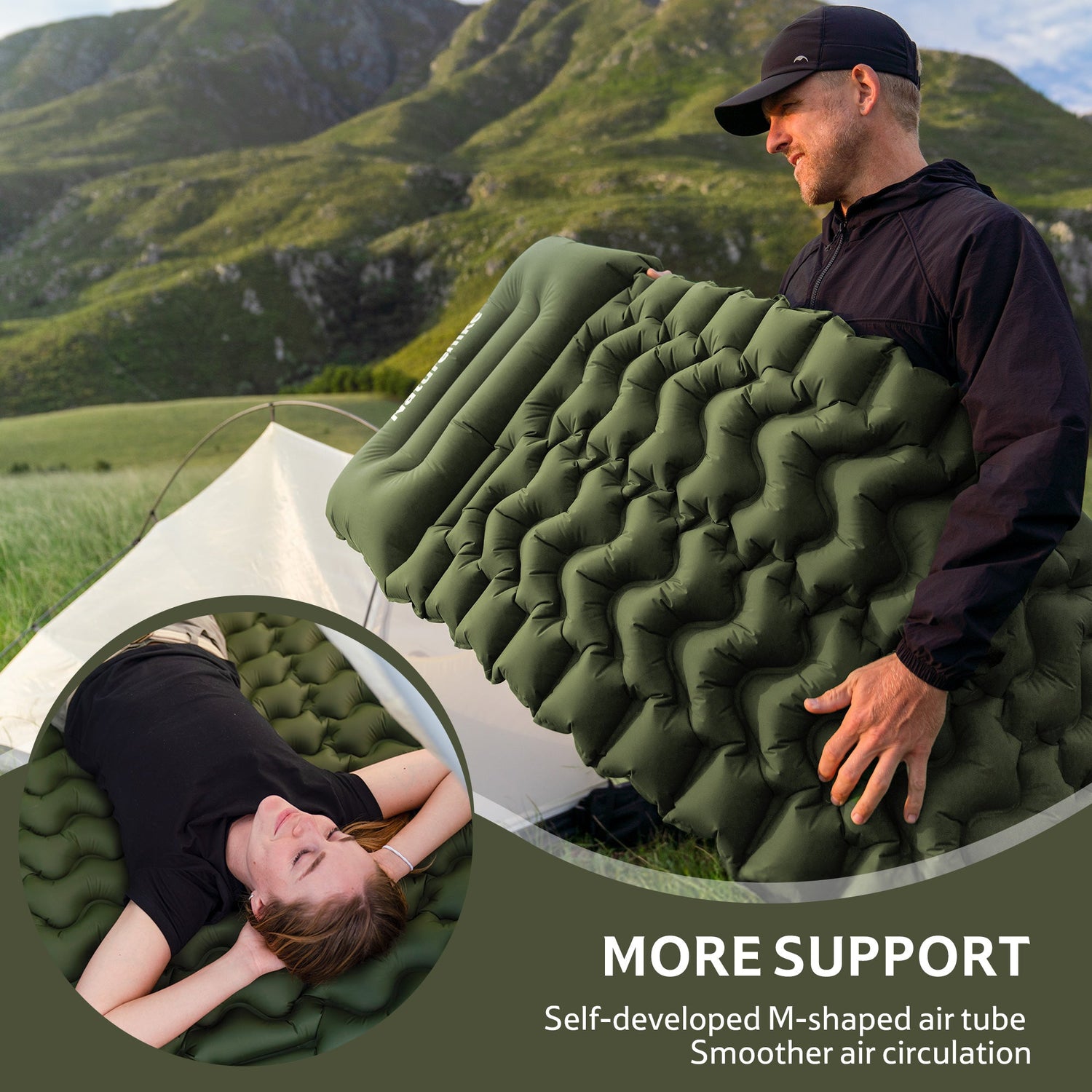 Ultralight Inflatable Sleeping Pad