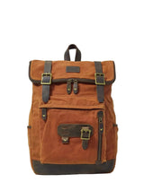 Waxed Cotton Backpack