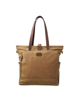 Sand Waxed Cotton Tote Bag