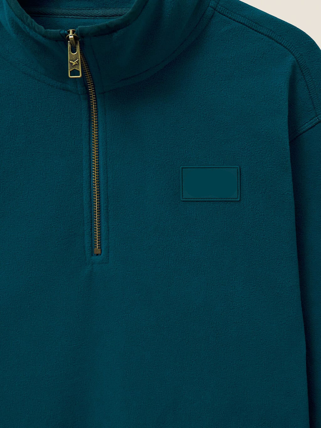 Teal 1/4 Zip Lightweight Fleece
